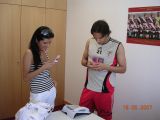 Cristina Matei si Nuno Gomes