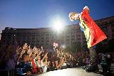 Jon Bucharest Romanian Flag 2011